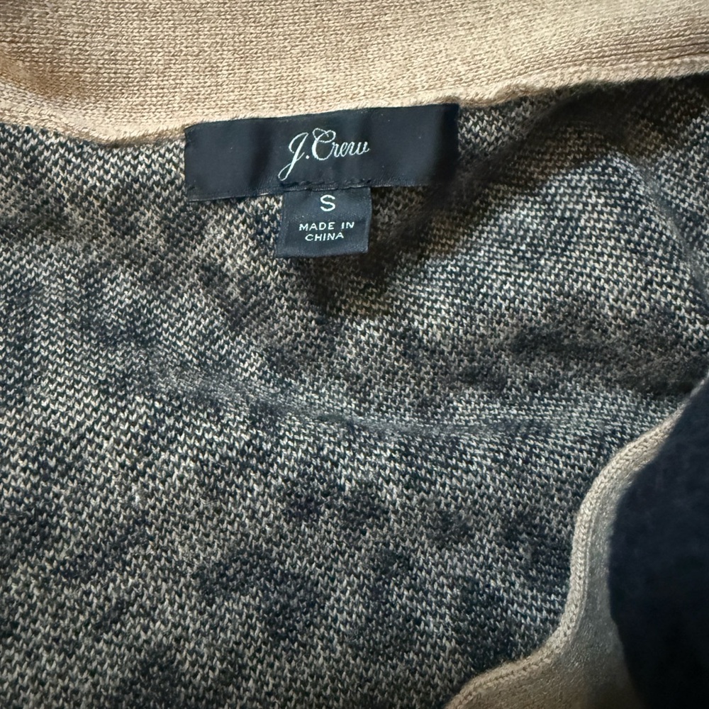 J. Crew Animal Print Cardigan - Picture 3 of 3